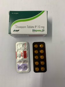 Diazepam Tablets 10mg (Dizpam-10)